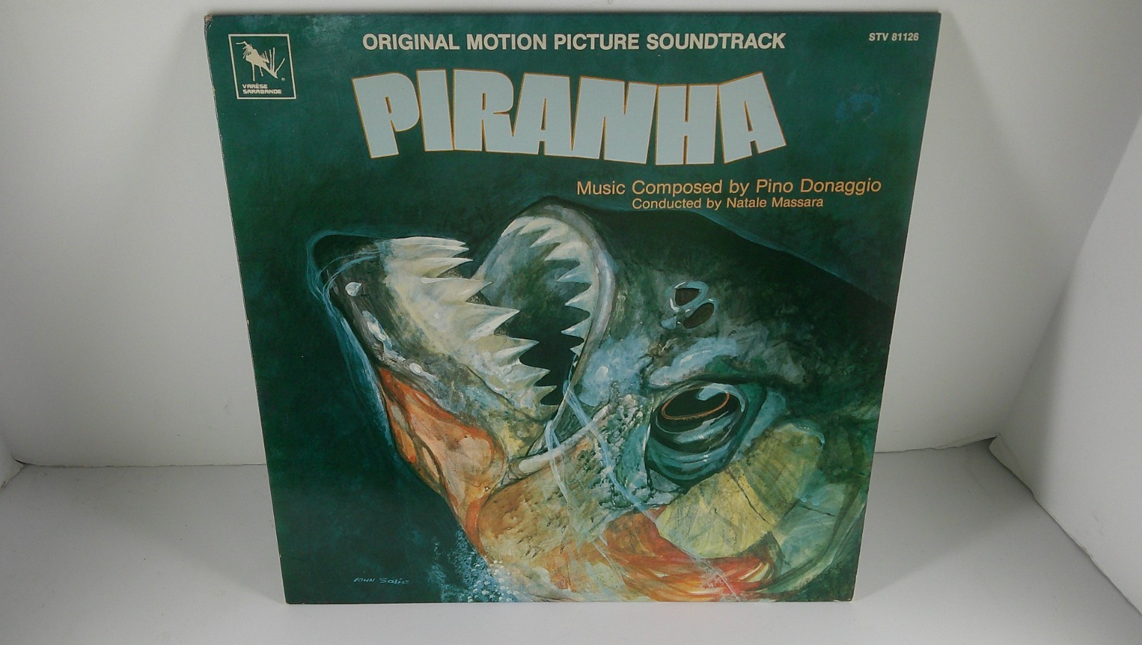 PIRANHA pino donaggio Varese 81126 Joe Dante (1979) M- LP