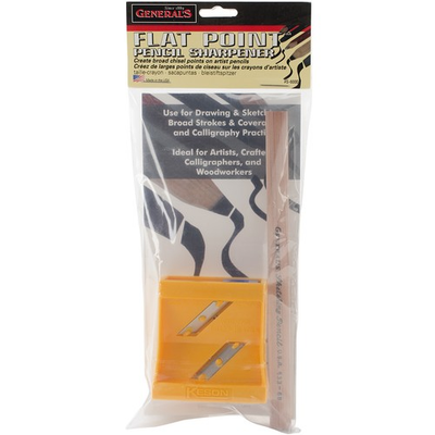#ad General#x27;s Flat Point Sharpener $13.95