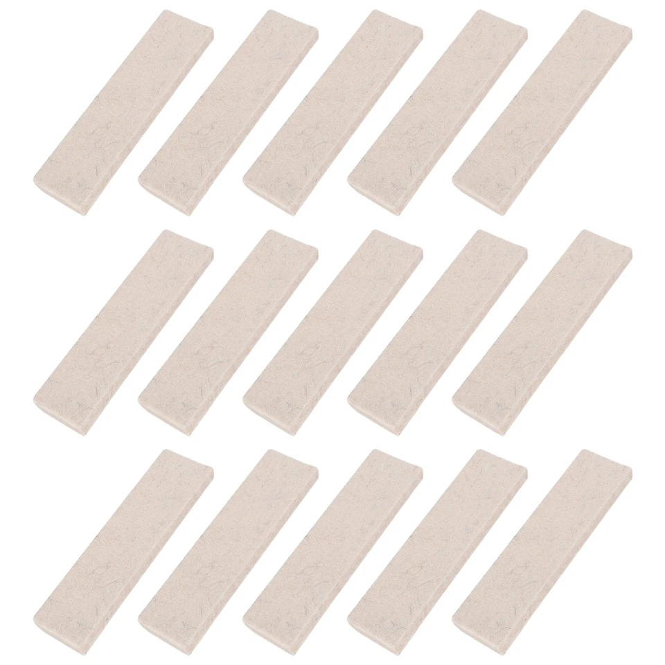 15 StüCke ÜBung Fahrrad Brems BeläGe  Filz Widerstand Drag Pad zum Dreh9253