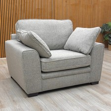 Sofology 'Chalfont' Armchair Grey Sort Silver Platinum Fabric BRAND NEW