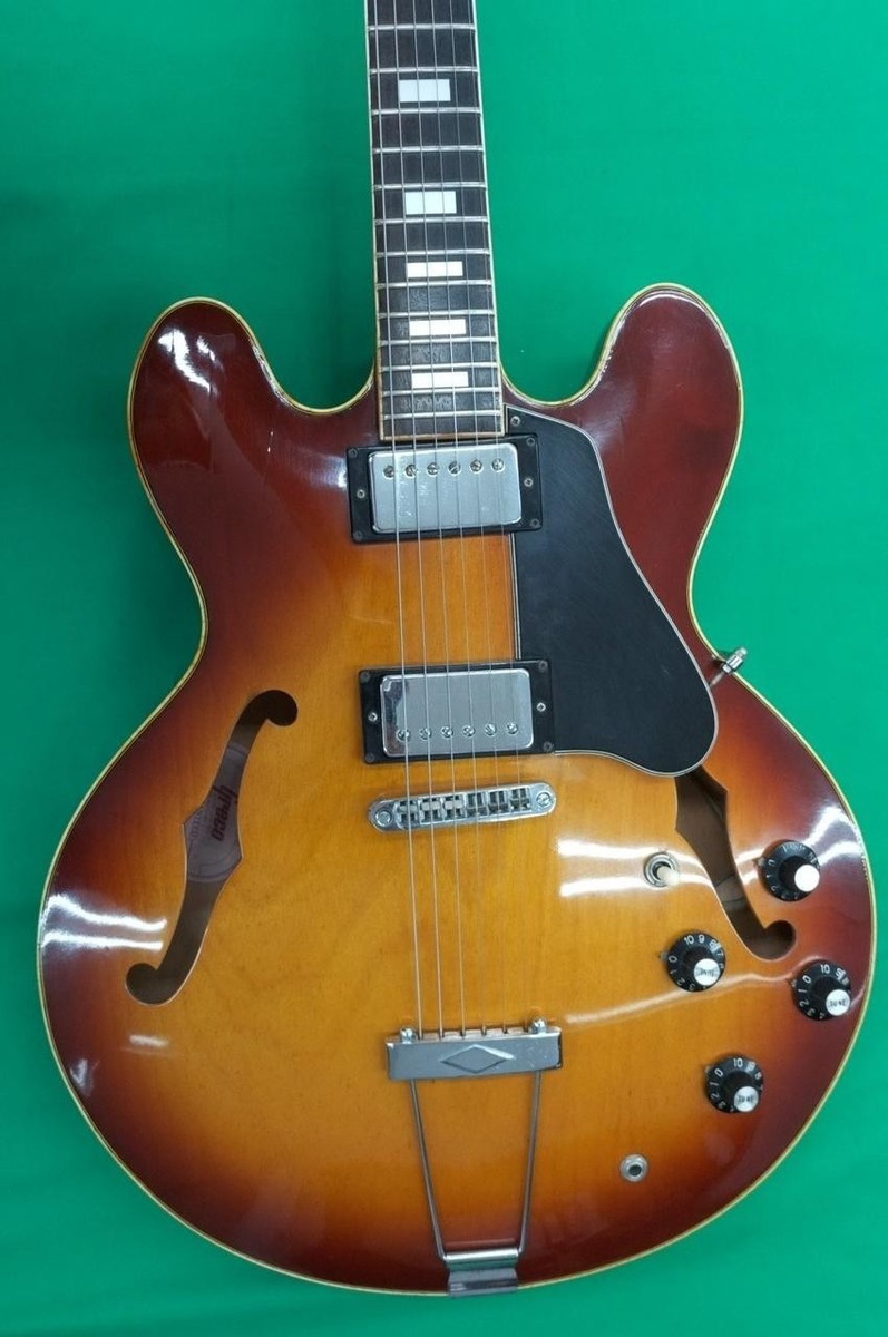 Greco] SA-700S Sunburst Electric Guitar W/Hard Case Used Shipping