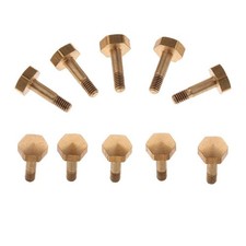 Durable Pack/10pcs Metal Trumpet Replacement Screws for