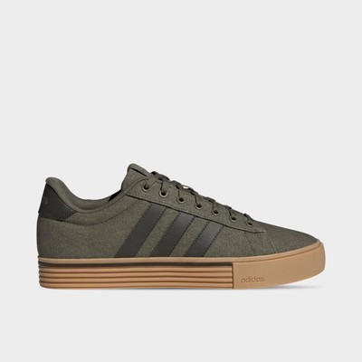 Men's adidas Daily 4.0 Casual Shoes Olive Strata/Shadow Olive/Gum IF4494 301