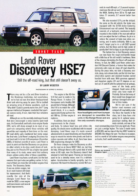 2002 Land Rover Discovery HSE7 - Classic Original Article H21