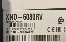 Wisenet X Series XND-6080RV