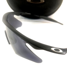 OAKLEY M FRAME SUNGLASSES Black Frames Silver Icons Black Iridium Heater Lens