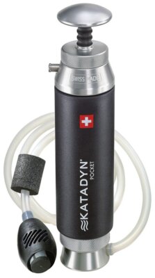 Katadyn Pocket Water Filter for Backpacking, Group Camping & Emergency