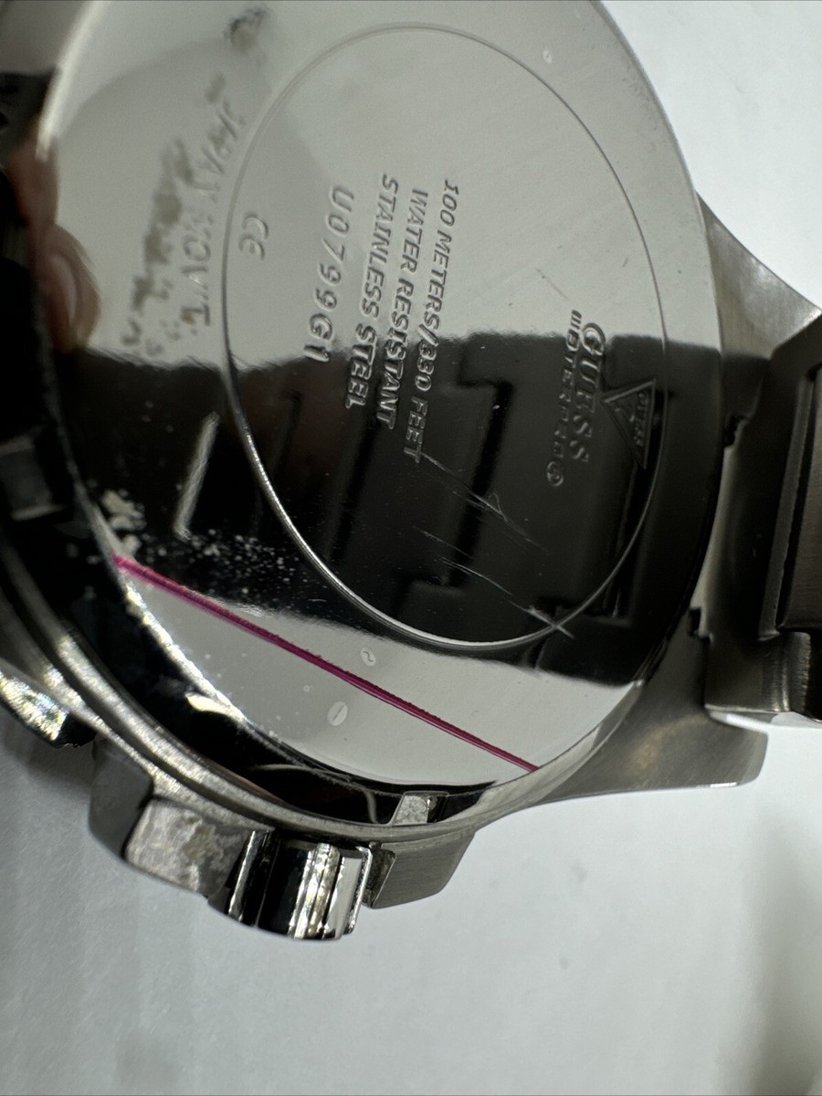 GUESS Stainless Steel Waterproof Watch w/ Original Box! | eBay display picture 1