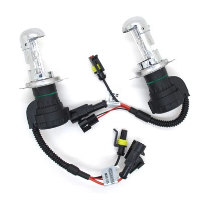 2 ampoule xenon hid de rechange H4 8000K 35W bixenon pour kit xenon - Photo 1/4