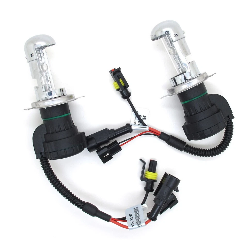 2 ampoule xenon hid de rechange H4 10000K 35W bixenon pour kit xenon - Photo 1/4