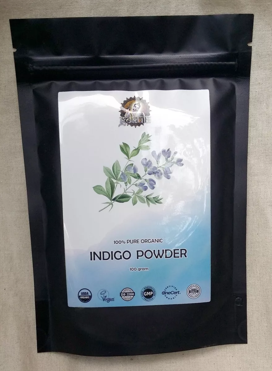 Organic on sale indigo powder