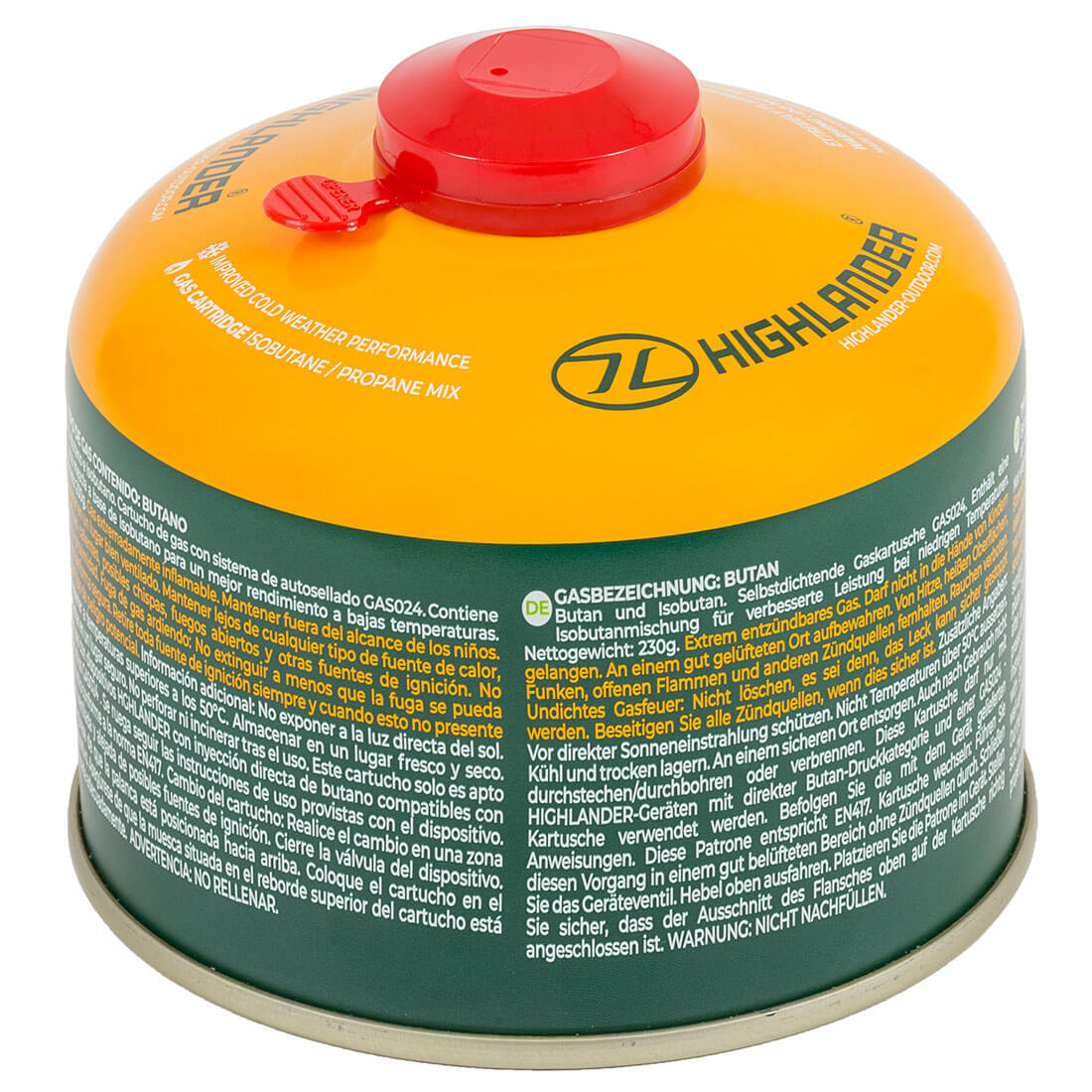 HIGHLANDER CAMPING GAS CARTRIDGE CANISTER CAN JETBOIL 100g 230g 450g