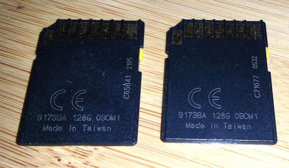 Two Transcend 128GB SDXC Class 10 Memory Card (95MB/s) TS128G SD U3 - Image 2 of 2