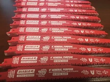 100 PACK DIABLO DS0914BGP Demo Demon 9" General Purpose Reciprocating Saw Blades