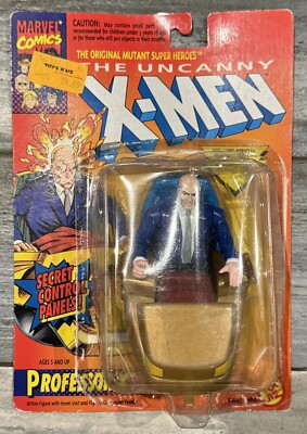Toy Biz Marvel The Uncanny X-Men Professor X Action Figure 1993 Vintage ...