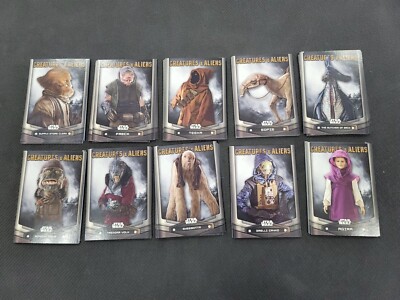 2023 Topps Star Wars Obi-Wan Kenobi Creatures & Aliens Pick Your Card #CAA1-10