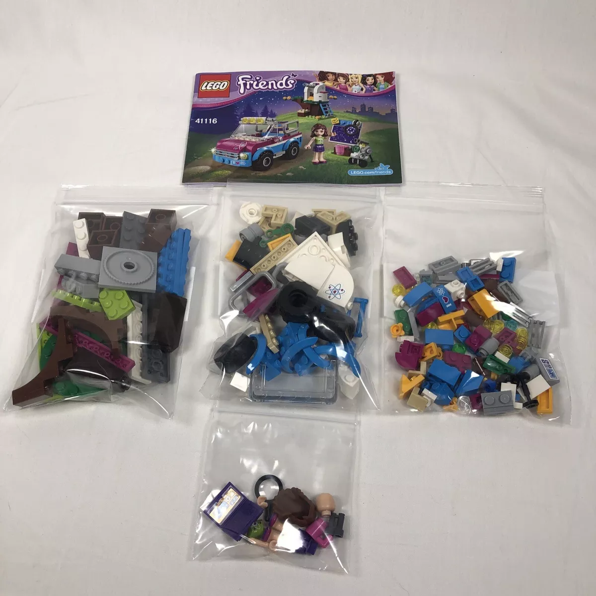 41116 Lego 100 Complete Olivia s Exploration Car Friends