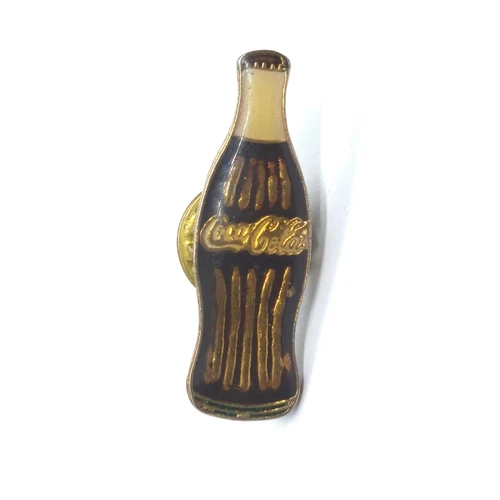 Vintage Coca Cola Bottle Pin Lapel Enamel Collectible