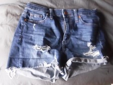 Universal Thread High Rise Midi Shorts Womens Size 4 / 27 Size 28 W