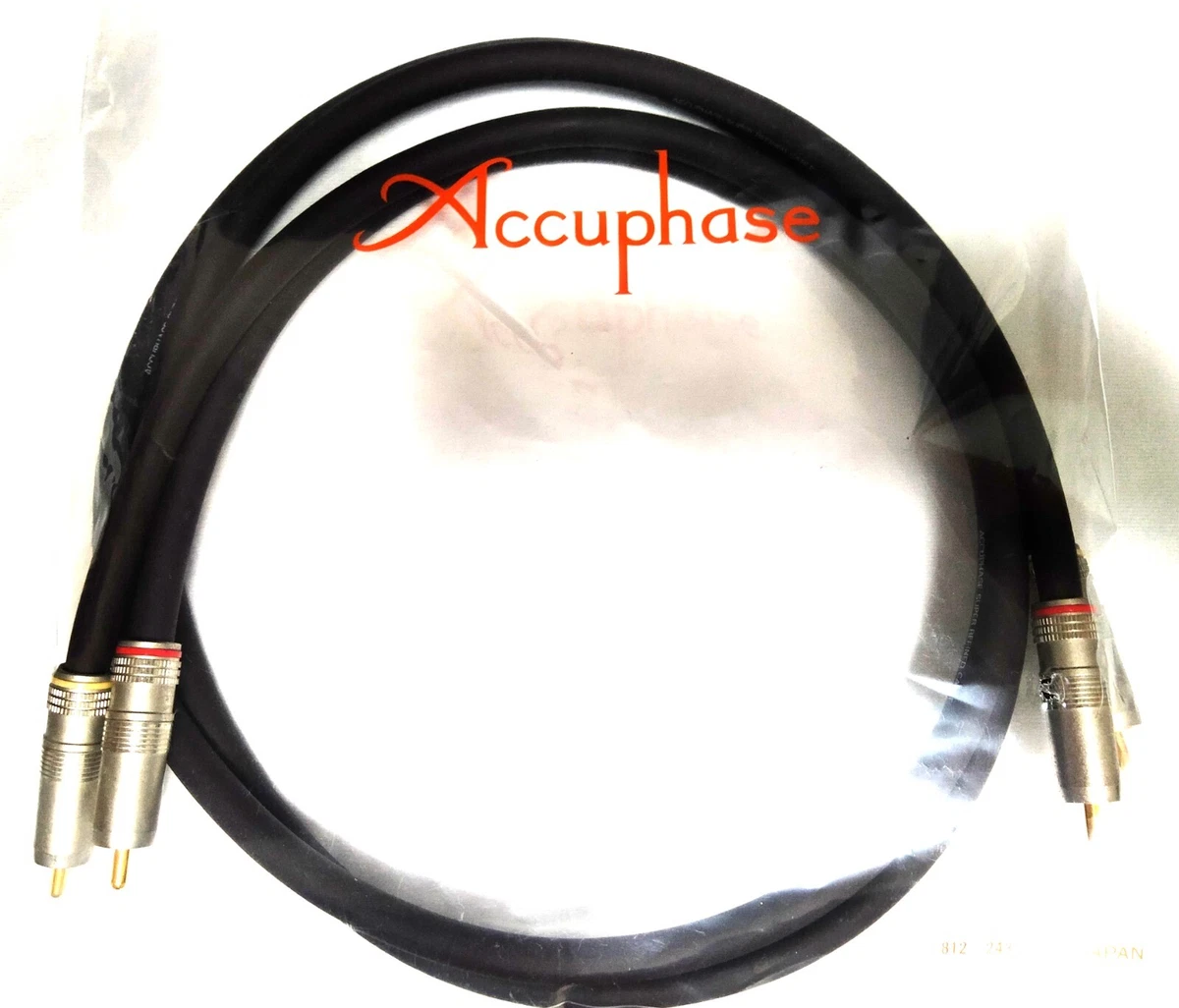 アキュフェーズ RCAケーブル 2本セット accuphase RCAケーブル 2ペアセット ケーブル類