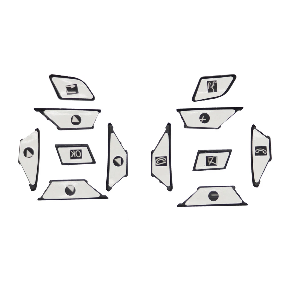 Fits For Mercedes-Benz CLS63 AMG 2011 Black Steering Wheel Button Trim - Image 4 of 4