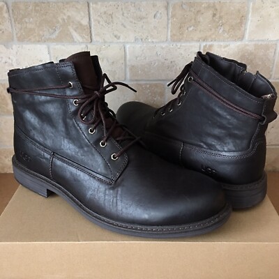 UGG Men\'s Lace Up Chelsea Boots 1_666687_MD.JPG main image 3