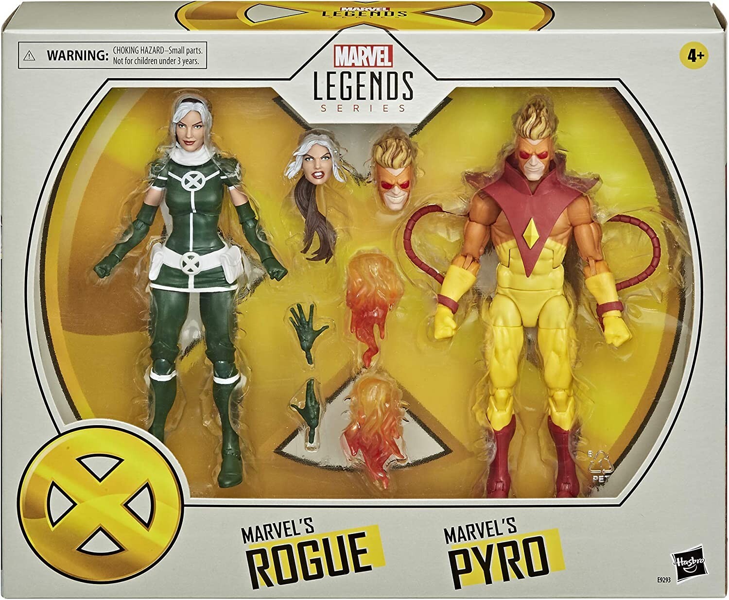 Marvel Legends X-Men Rogue & Pyro Action Figure 15cm Hasbro Deluxe Pack Original