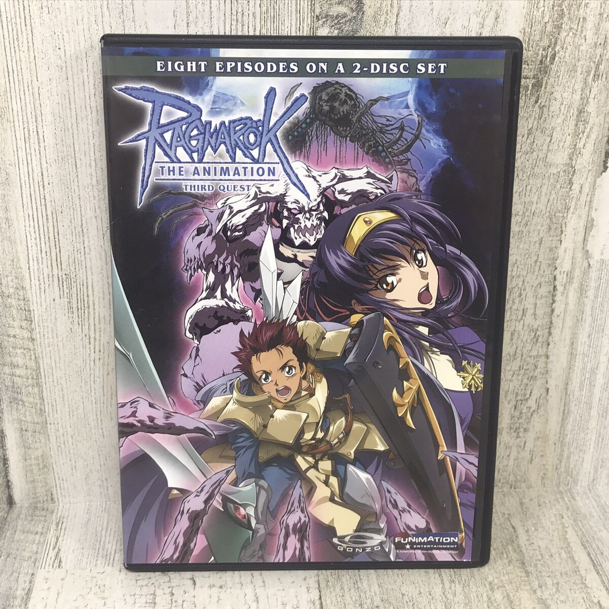 RAGNAROK: The Animation - First Second & Third Quest (DVD, 2 Disc Sets)  Anime 704400086717