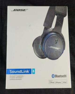 Bose Soundlink On Ear Bluetooth Wireless Headphones Black Rare Ebay Bose Soundlink On Ear Bluetooth Wireless Headphones Black Rare Ebay