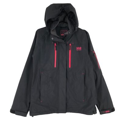 Helly Hansen Hooded Helly Tech Rain Jacket Coat Women Size S