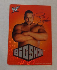 Vintage 1999 WWF Attitude Vending Prism Sticker WWE AEW WCW Wrestling BIG SHOW