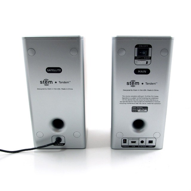 tandem multimedia speaker