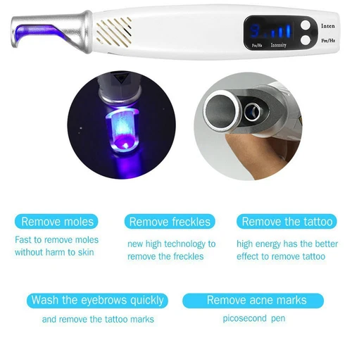 Picosecond Pen Blue Light Electric Laser Therapy Scar Tattoo Removal Beauty Tool - Picture 3 of 11