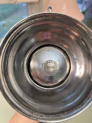 Vintage Sheffield Silver Plated Six Cup EPNS A1 Tea Coffee Pot Art