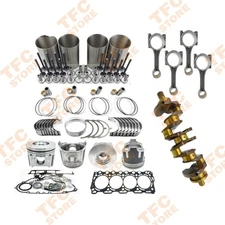 V3300 V3300-DI Overhaul Rebuild Kit Crankshaft Connecting Rod Fits Kubota Engine