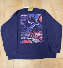 UNIQLO Pokemon Sweat shirt Long sleeve Gengar Purple Japan XL Gift Sweater US L