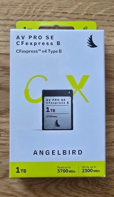 Brandneue Angelbird AV Pro SE CFexpress v4 MK2 1TB Type B