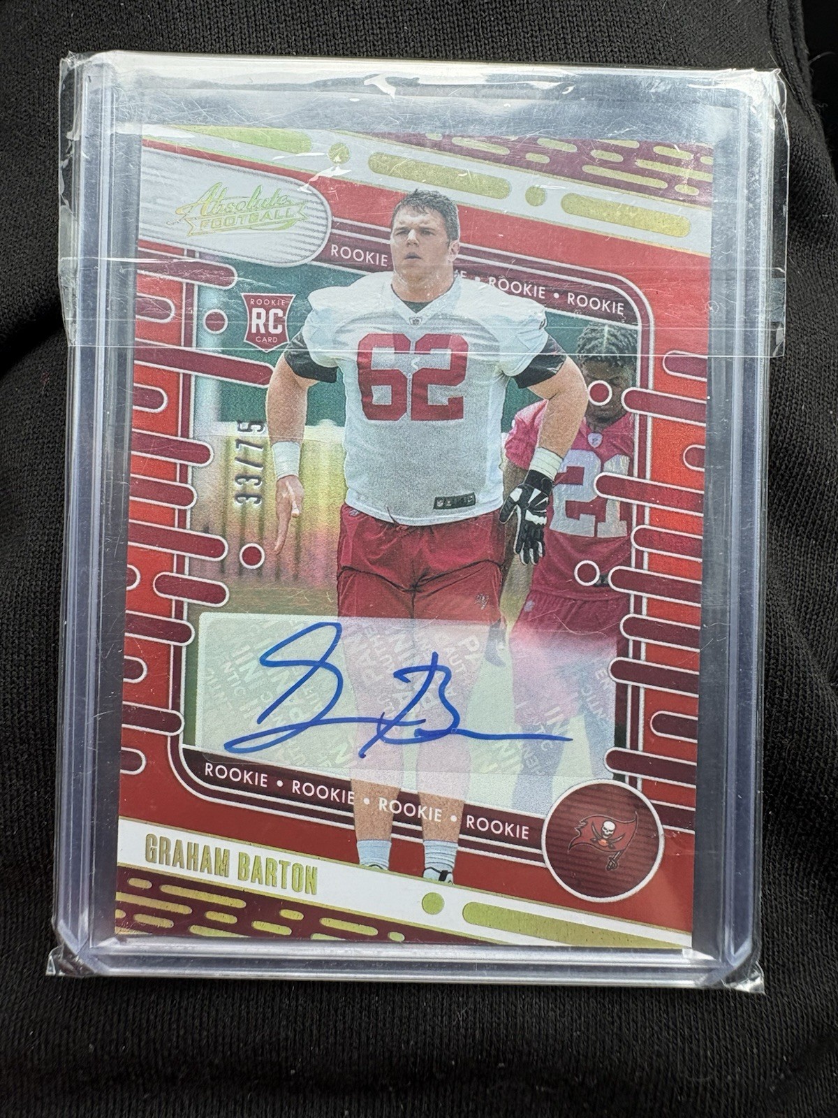 2024 Panini Absolute - Rookies Graham Barton #126 Orange Spectrum Signatures /75