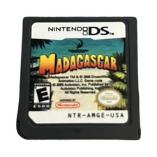 Madagascar Nintendo DS, 2005 Cartridge Only Authentic Tested VG Condition