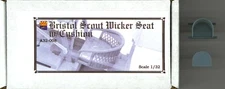 Copper State Models 1/32 BRISTOL SCOUT WICKER SEAT WITH CUSHION