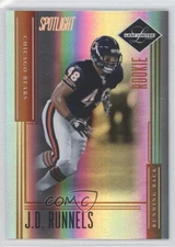 2006 Leaf Limited Rookie Bronze Spotlight 10/50 JD Runnels #207 Rookie RC h3a