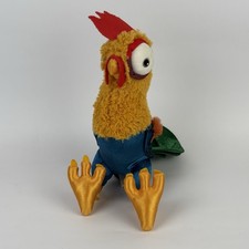 Disney Store Hei Hei Rooster Chicken Moana Plush Soft Toy 12" Stuffed Animal Toy