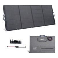 Vevor 400W Faltbares Solarpanel 24% Hocheffizientes Tragbares Solarmodul Mono