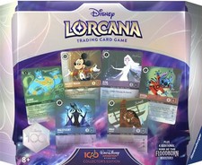 Brand New / Sealed Disney Lorcana D100 Gift Set Rise of the Floodborn FREE SHIP