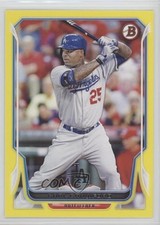 2014 Bowman Yellow 87/99 Carl Crawford #139 s1i
