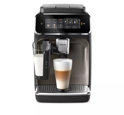 899$ Philips 3300 Fully Automatic Espresso Machine LatteGo Milk Frother Black 