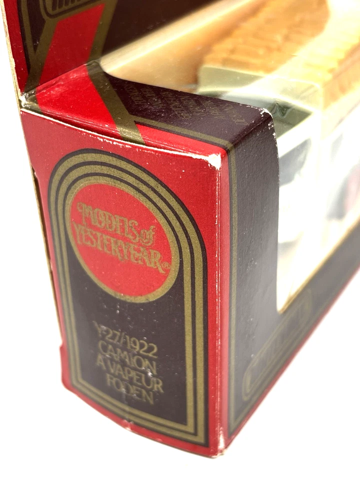 MATCHBOX y-27 1922 FODEN STEAM LORRY SPILLERS Ltd Ed England 1986 VTG - Image 2 of 4