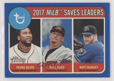 2018 Heritage Minor League Edition Leaders Blue 46/99 Nate Griep Matt Ramsey fm0