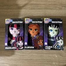 Monster High Micro Teenies Set Draculaura Frankie Stein Clawdeen Wolf
