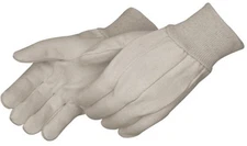 12 HEAVYWEIGHT 100% COTTON 12 OZ INDUSTRIAL CANVAS PROTECTIVE SAFETY WORK GLOVES